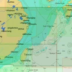 C-MAP 4D AN-D242 Chart Jieshi Bay To Zhounshan Island