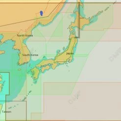 C-MAP Max-N AN-N204 Chart Japan/North And South Korea