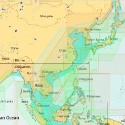 C-MAP MAX-N+ AN-Y050 Chart Asia North Asia Continental