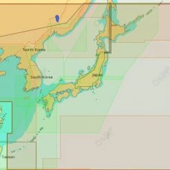 C-MAP MAX-N+ AN-Y204 Chart Japan/North And South Korea