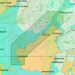 C-MAP 4D AS-D225 Chart Eastern Malaysia