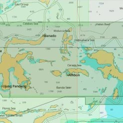 C-MAP MAX-N+ AS-Y222 Chart Northern Indonesia