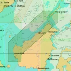 C-MAP MAX-N+ AS-Y225 Chart Eastern Malaysia