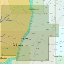 C-MAP Max-N AU-N261 Chart Malacoota To Brisbane