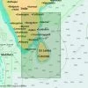 C-MAP Max IN-M213 Chart India South East Coast And Sri Lanka