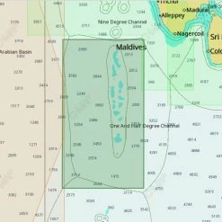 C-MAP Max-N IN-N210 Chart Maldives