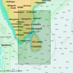 C-MAP Max-N IN-N213 Chart India South East Coast And Sri Lanka