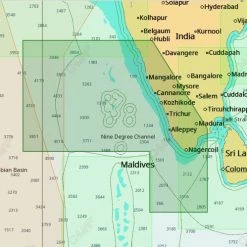 C-MAP MAX-N+ IN-Y212 Chart India South West Coasts