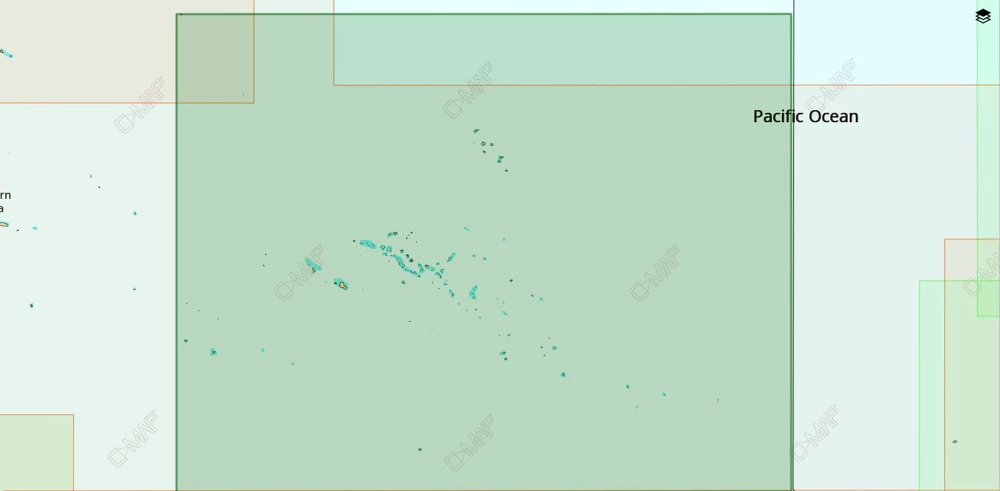 C-MAP Max-N PC-N203 Chart Carolinas/Kiribati/Marsh./Marianas