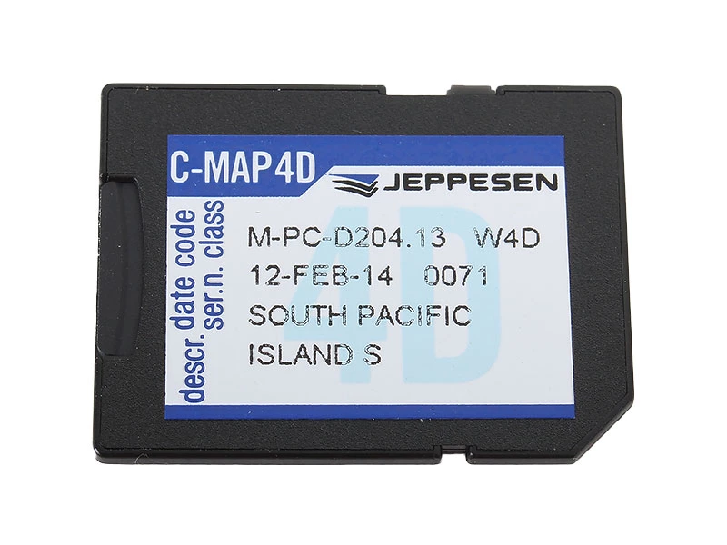 C-MAP 4D MAX Plus SD/MSD Chart Card South Pacific